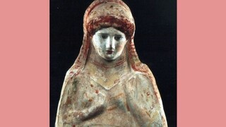 Η εντυπωσιακή γυναικεία προτομή στο αρχαιολογικό μουσείο της Αμφίπολης