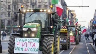Ρώμη: Ιταλοί αγρότες «κυκλώνουν» την Αιώνια Πόλη - Ξεκινούν κινητοποιήσεις