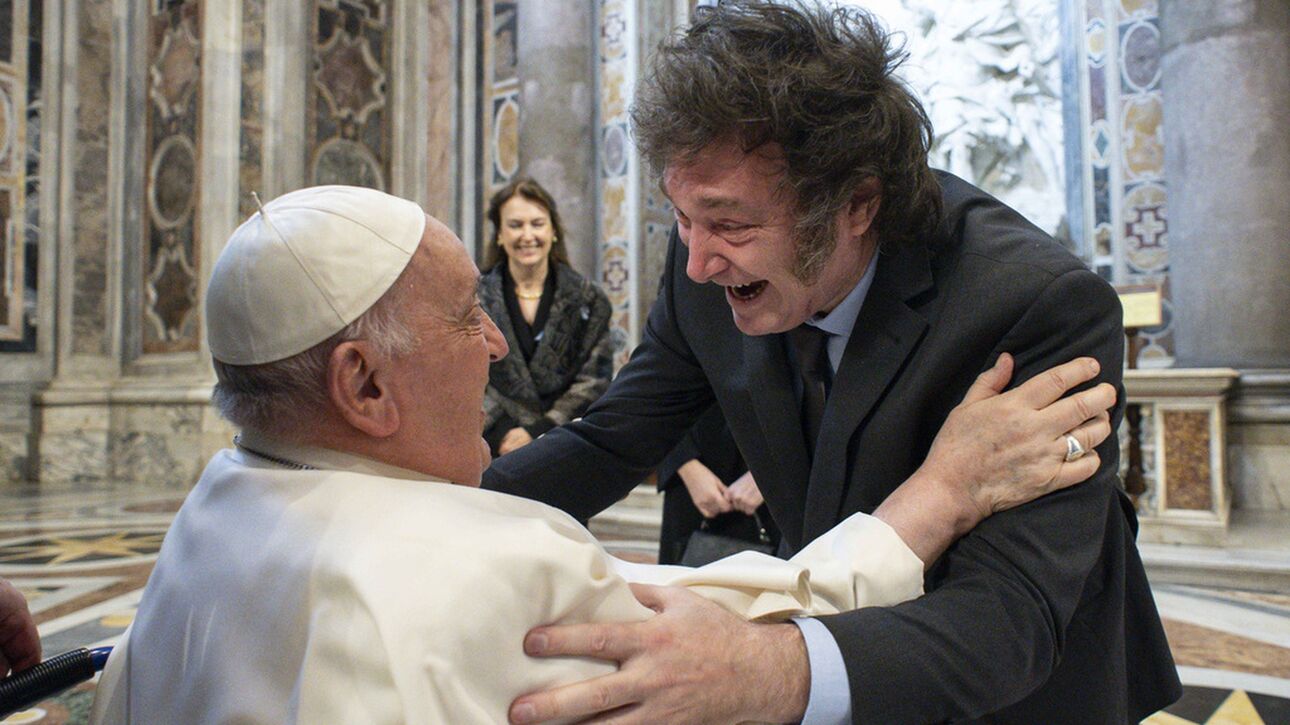 Χαβιέρ Μιλέι για Πάπα Φραγκίσκο: ‘’Eίναι ο σημαντικότερος Αργεντίνος στην ιστορία’’