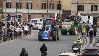 Ιταλία: Την Πέμπτη θα διαδηλώσουν οι αγρότες στο κέντρο της Ρώμης