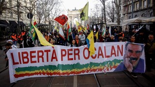 Κολωνία: Διαδήλωση Κούρδων με αίτημα την αποφυλάκιση του Αμπντουλάχ Οτσαλάν  