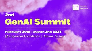 Αθήνα, το παγκόσμιο επίκεντρο για την Παραγωγική Τεχνητή Νοημοσύνη (GenAI) για 3 μέρες