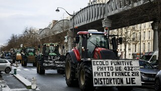 Γαλλία: Νέες διαδηλώσεις ετοιμάζουν οι αγρότες - Συνάντηση Μακρόν με την ένωση FNSEA