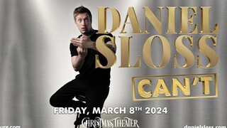 Ο Daniel Sloss ζωντανά στο Christmas Theater στις 8 Μαρτίου 2024 με τη νέα παράστασή του “Can’t”!